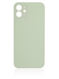 Replacement Back Glass With 3M Adhesive Compatible with Apple iPhone 12 (No Logo / Large Camera Hole) (Green)