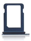 Replacement Single Sim Card Tray Compatible with Apple iPhone 12 Mini (Blue)