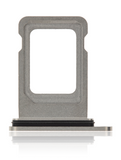 Replacement Single Sim Card Tray Compatible with Apple iPhone 12 Pro / 12 Pro Max / 13 Pro / 13 Pro Max (Silver)
