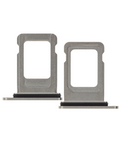 Replacement Single Sim Card Tray Compatible with Apple iPhone 12 Pro / 12 Pro Max / 13 Pro / 13 Pro Max (Silver)