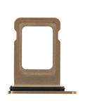 Replacement Single Sim Card Tray Compatible with Apple iPhone 12 Pro / 12 Pro Max / 13 Pro / 13 Pro Max (Gold)