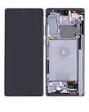 Replacement OLED Assembly With Frame Compatible with Samsung Galaxy Note 20 5G (Refurbished) (Mystic Gray)