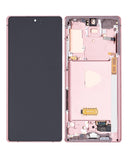 Replacement OLED Assembly With Frame Compatible with Samsung Galaxy Note 20 5G (Refurbished) (Mystic Bronze)