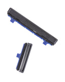 Replacement Hard Buttons (Power / Volume) Compatible with Samsung Galaxy Note 20 5G / Note 20 Ultra 5G (Mystic Black)