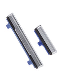 Replacement Hard Buttons (Power / Volume) Compatible with Samsung Galaxy Note 20 5G / Note 20 Ultra 5G (Mystic White)