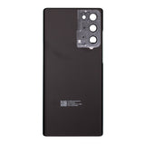 Replacement Back Cover Glass With Camera Lens Compatible with Samsung Galaxy Note 20 5G (No Logo) (Aftermarket Plus) (Mystic Gray)