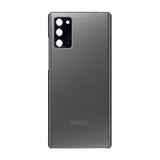 Replacement Back Cover Glass With Camera Lens Compatible with Samsung Galaxy Note 20 5G (No Logo) (Aftermarket Plus) (Mystic Gray)