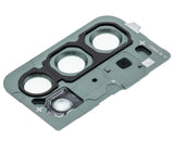 Replacement Back Camera Lens With Cover Bezel Ring Compatible with Samsung Galaxy Note 20 5G (Mystic Green)