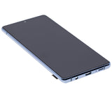 Replacement OLED Assembly With Frame Compatible with Samsung Galaxy A71 5G (A716U / 2020) (Refurbished) (Prism Cube Blue)