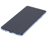 Replacement OLED Assembly With Frame Compatible with Samsung Galaxy A71 5G (A716U / 2020) (Refurbished) (Prism Cube Blue)