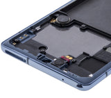 Replacement OLED Assembly With Frame Compatible with Samsung Galaxy A71 5G (A716U / 2020) (Refurbished) (Prism Cube Blue)
