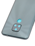 Replacement Back cover Glass Compatible with Motorola Moto E7 (XT2095 / 2020) (Mineral Gray)