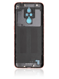Replacement Back cover Glass Compatible with Motorola Moto E7 (XT2095 / 2020) (Satin Coral)