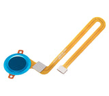 Replacement Fingerprint Reader With Flex Cable Compatible with Motorola Moto E6 Play (XT2029 / 2019) (Turquoise Blue)