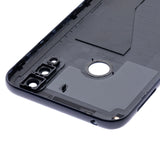 Replacement Back cover Glass Compatible with Motorola Moto E6S (XT2053 / 2020) (Peacock Blue)