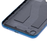 Replacement Back cover Glass Compatible with Motorola Moto E6S (XT2053 / 2020) (Peacock Blue)