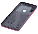 Replacement Back cover Glass Compatible with Motorola Moto E6S (XT2053 / 2020) (Sunrise Red)