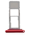 Replacement Single Sim Card Tray Compatible with LG K22 (2020) (Red)