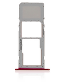 Replacement Single Sim Card Tray Compatible with LG K22 (2020) (Red)