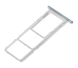 Replacement Dual Sim Card Tray Compatible with LG K42 (2020) / K52 (2020) (Silver)