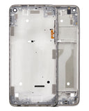 Replacement Mid-Frame Housing (With Hard Button) Compatible with Motorola Moto G Fast (XT2045-3 / 2020) (Pearl White)