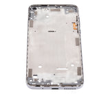 Replacement Mid-Frame Housing (With Hard Button) Compatible with Motorola Moto G Fast (XT2045-3 / 2020) (Pearl White)