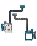 Replacement Sim Card Reader With Flex Cable Compatible with Samsung Galaxy Z Fold 2 5G (F916)