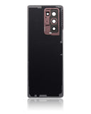 Replacement Back Cover Glass With Camera Lens Compatible with Samsung Galaxy Z Fold 2 5G (Premium) (Mystic Bronze)