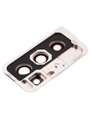 Replacement Back Camera Lens With Bracket Compatible with Samsung Galaxy Z Fold 2 5G (F916) (Thom Browne Edition)