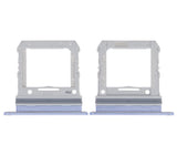 Replacement Single Sim Card Tray Compatible with Samsung Galaxy Z Flip 4G (F700) / Z Flip 5G (F707) (Mirror Purple)