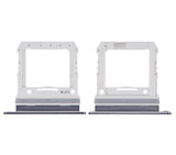 Replacement Single Sim Card Tray Compatible with Samsung Galaxy Z Flip 4G (F700) / Z Flip 5G (F707) (Mirror Black)