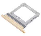 Replacement Single Sim Card Tray Compatible with Samsung Galaxy Z Flip 4G (F700) / Z Flip 5G (F707) (Mirror Gold)