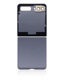 Replacement Top & Bottom Back Cover Glass With Camera Lens Compatible with Samsung Galaxy Z Flip 4G (F700) / Z Flip 5G (F707) (Aftermarket Plus) (Mirror Gold)