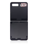 Replacement Top & Bottom Back Cover Glass With Camera Lens Compatible with Samsung Galaxy Z Flip 4G (F700) / Z Flip 5G (F707) (Aftermarket Plus) (Mystic Bronze)
