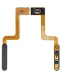 Replacement Fingerprint Reader With Flex Cable Compatible with Samsung Galaxy Z Flip 4G (F700) / Z Flip 5G (F707) (Mirror Black)