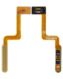 Replacement Fingerprint Reader With Flex Cable Compatible with Samsung Galaxy Z Flip 4G (F700) / Z Flip 5G (F707) (Mirror Gold)