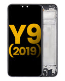 Replacement LCD Assembly With Frame Compatible with Huawei Y9 (2019) (Refurbished) (Midnight Black)