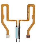 Replacement Fingerprint Reader With Flex Cable Compatible with LG K42 / K52 / K62 (Blue)