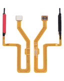 Replacement Fingerprint Reader With Flex Cable Compatible with LG K42 / K52 / K62 (Red)
