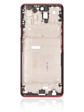 Replacement LCD Frame Compatible with LG Q92 5G / Q920 (Red)