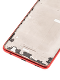 Replacement LCD Frame Compatible with LG Q92 5G / Q920 (Red)