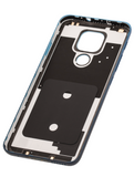 Replacement Back cover Glass Compatible with Motorola Moto E7 Plus (XT2081 / 2020) (Navy Blue)