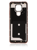 Replacement Back cover Glass Compatible with Motorola Moto E7 Plus (XT2081 / 2020) (Amber Bronze)