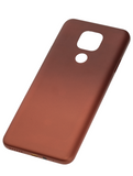 Replacement Back cover Glass Compatible with Motorola Moto E7 Plus (XT2081 / 2020) (Amber Bronze)