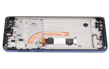 Replacement LCD Assembly With Frame Compatible with Motorola One 5G (XT2075-2 / 2020) (Refurbished) (Surfing Blue)