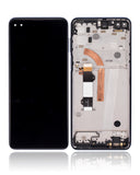 Replacement LCD Assembly With Frame Compatible with Motorola One 5G (XT2075-2 / 2020) (Refurbished) (Surfing Blue)