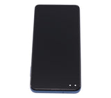 Replacement LCD Assembly With Frame Compatible with Motorola One 5G (XT2075-2 / 2020) (Refurbished) (Surfing Blue)