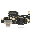 Replacement Charging Port Flex Cable With Headphone Jack Compatible with Motorola Moto G 5G (XT2113-3 / 2020) / One 5G Ace (XT2113-1 / 2021)