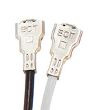 Replacement Antenna Connecting Cable Compatible with Motorola One 5G Ace (XT2113-1/2 / 2021) (White:12.4cm, Black:12.3cm)