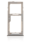 Replacement Dual Sim Card Tray Compatible with Samsung Galaxy A42 5G (A426 / 2020) (Prism Dot White)